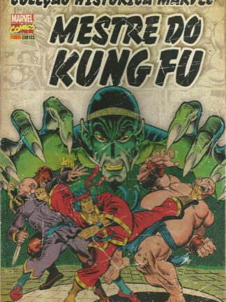 Coleção Histórica Marvel - Mestre do Kung Fu Box 1 (vol. 1, 2, 3, 4) - novos e lacrados